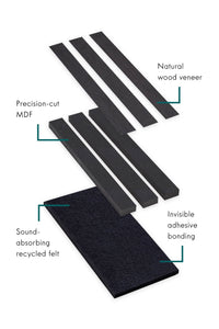 SlatWall Acoustic Charcoal
